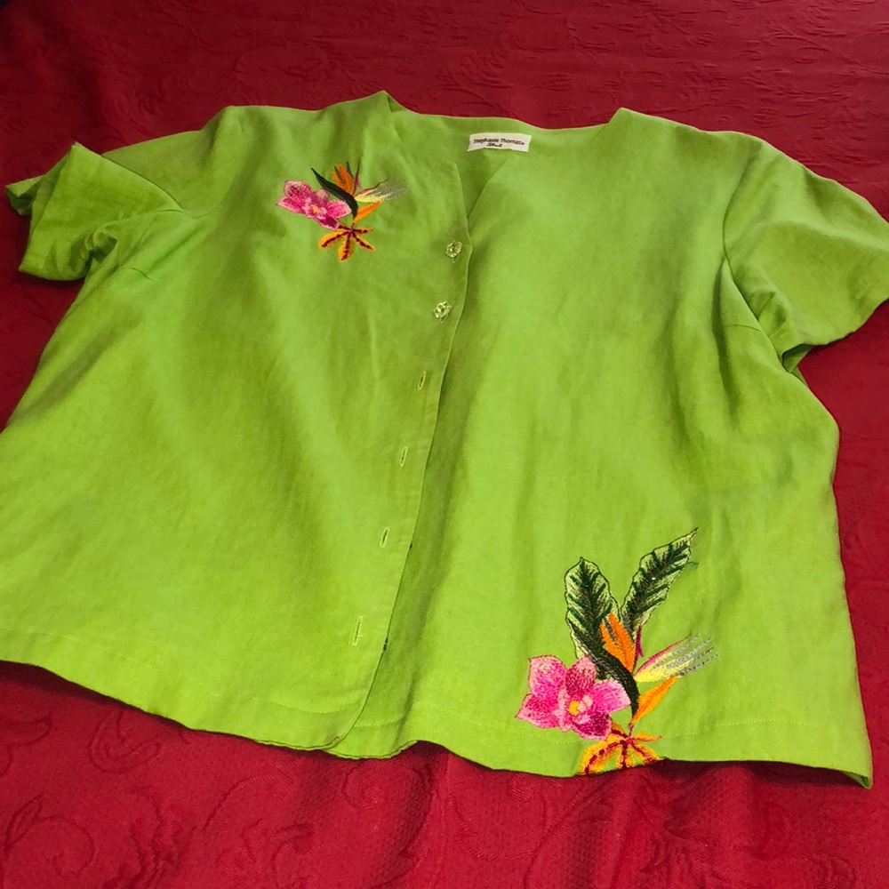 Cute embroidered blouse